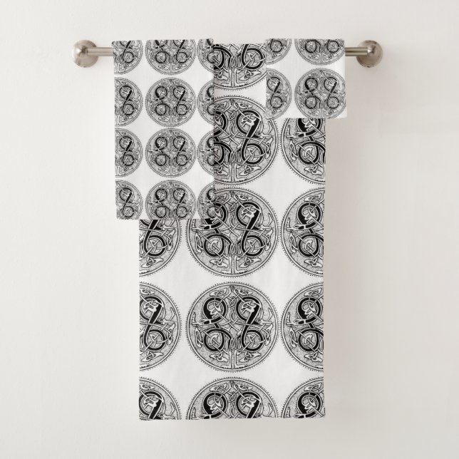 Conjunto De Toalhas Estilos Clássicos Trabalhos de Rolo  (Insitu)