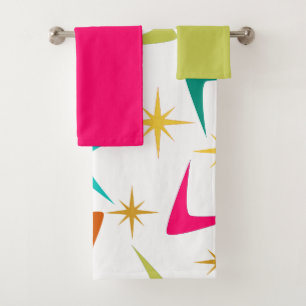 Conjunto De Toalhas Estrelas e bumerangas