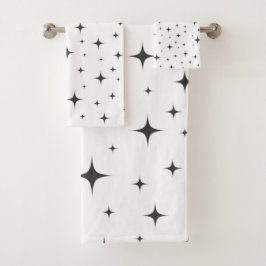 Conjunto De Toalhas Estrelas intermitentes