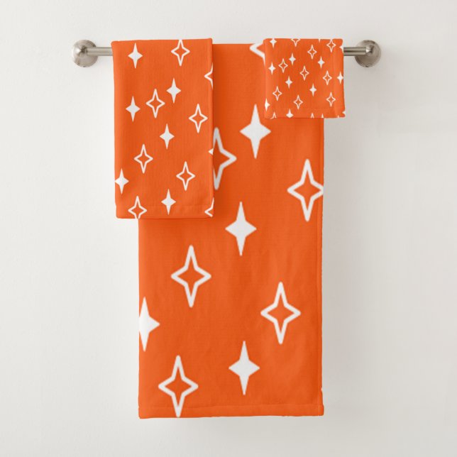 Conjunto De Toalhas Estrelas Modernas do Século médio   (Insitu)