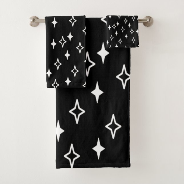 Conjunto De Toalhas Estrelas Modernas do Século médio  (Insitu)