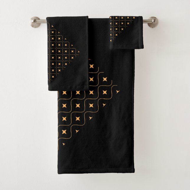 Conjunto De Toalhas Estrelas Noturnas (Insitu)