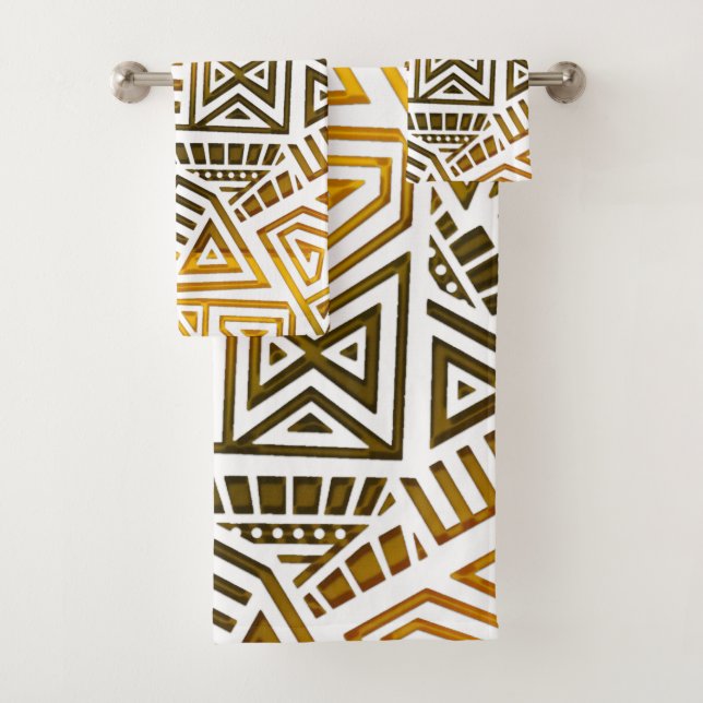 Conjunto De Toalhas Étnica (Insitu)