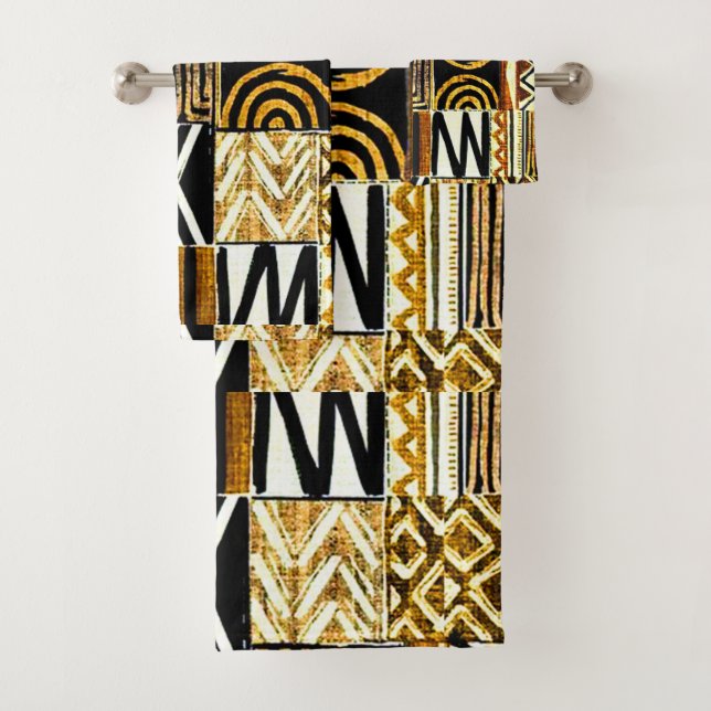 Conjunto De Toalhas Étnica (Insitu)