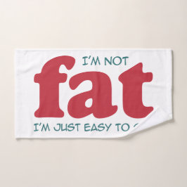 Conjunto De Toalhas Eu não sou gordo