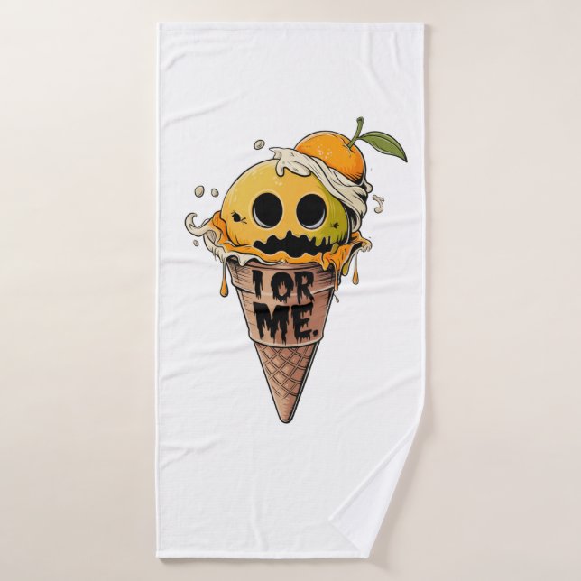 Conjunto De Toalhas Eu ou eu, gritar de gelo fofo (Toalha de Banho)