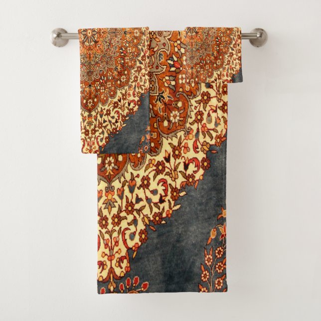 Conjunto De Toalhas Exame de Padrão Persa Antiquado (Insitu)