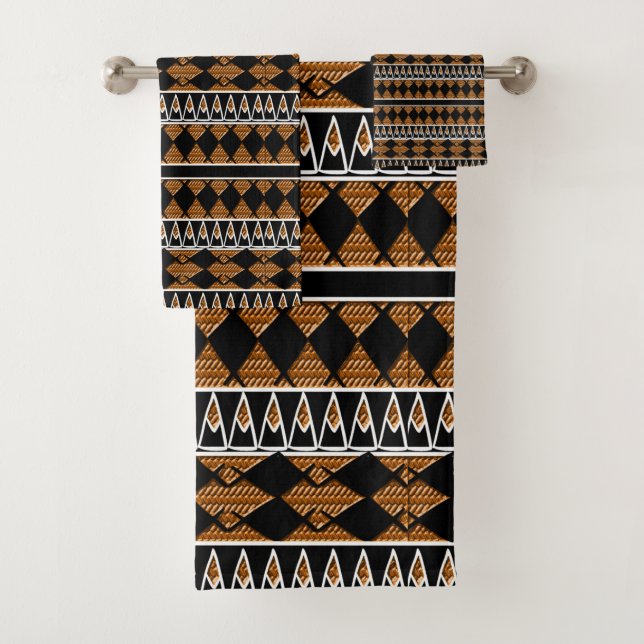 Conjunto De Toalhas Experimente o espírito da África (Insitu)