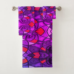 Conjunto De Toalhas Expressionism moderno