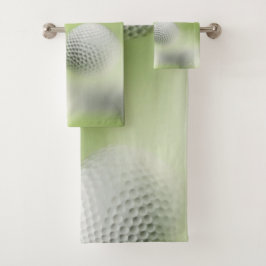 Conjunto De Toalhas Fairway Finesse: Golf Essentials Tocam