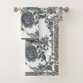 Conjunto De Toalhas Faisão em flores