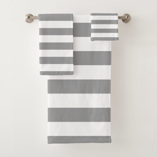 Conjunto De Toalhas Faixa de cinzas (Insitu)