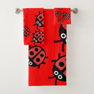 Conjunto De Toalhas Família ladybird