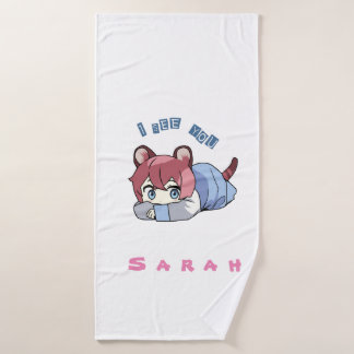 Conjunto De Toalhas Fantart Anime bonitinha