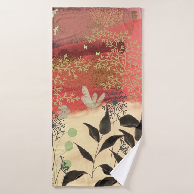 Conjunto De Toalhas Fantastic lanscape (Toalha de Banho)