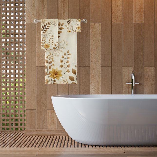 Conjunto De Toalhas Farmhouse Floral (Criador carregado)