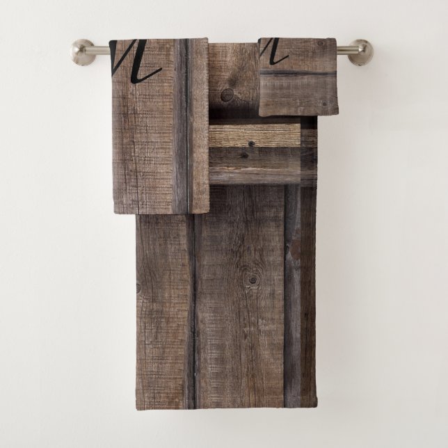 Conjunto De Toalhas Farmhouse Rustic Country Barn (Insitu)