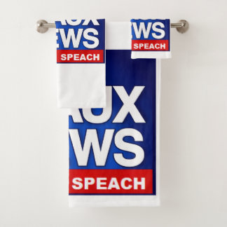 Conjunto De Toalhas Faux News