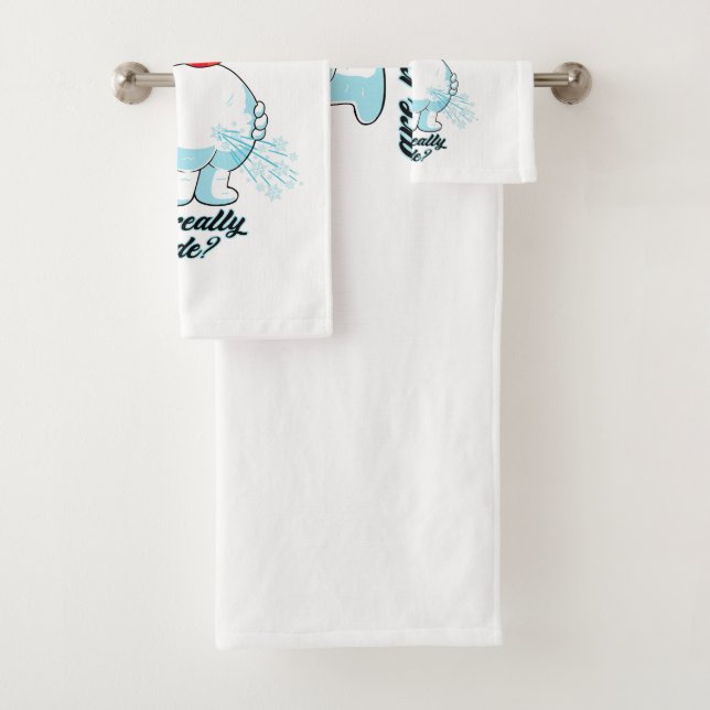 Conjunto De Toalhas Fazendo Snowman Fartar Como Os Flocos De Neve São  (Insitu)