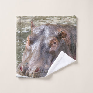 Conjunto De Toalhas Feliz Hippo