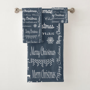 Conjunto De Toalhas Feliz Natal