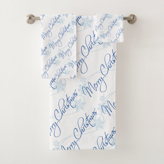 Conjunto De Toalhas Feliz Natal (Insitu)