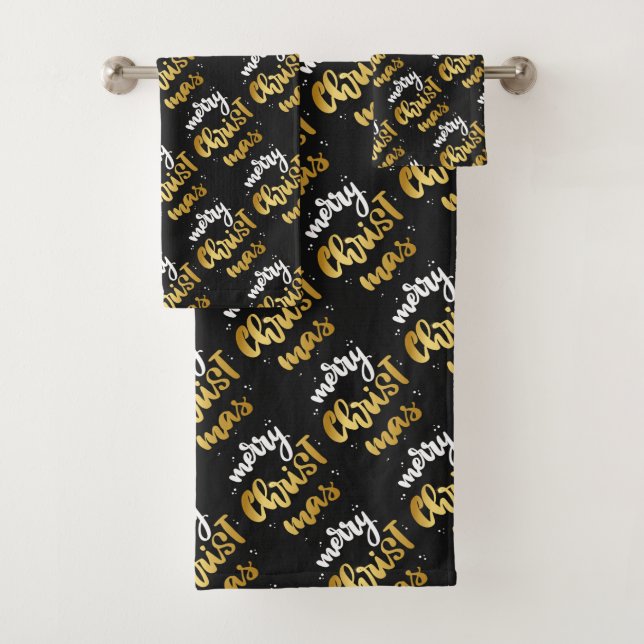 Conjunto De Toalhas Feliz Natal (Insitu)