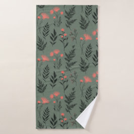 Conjunto De Toalhas Fern Dreams Towel Set