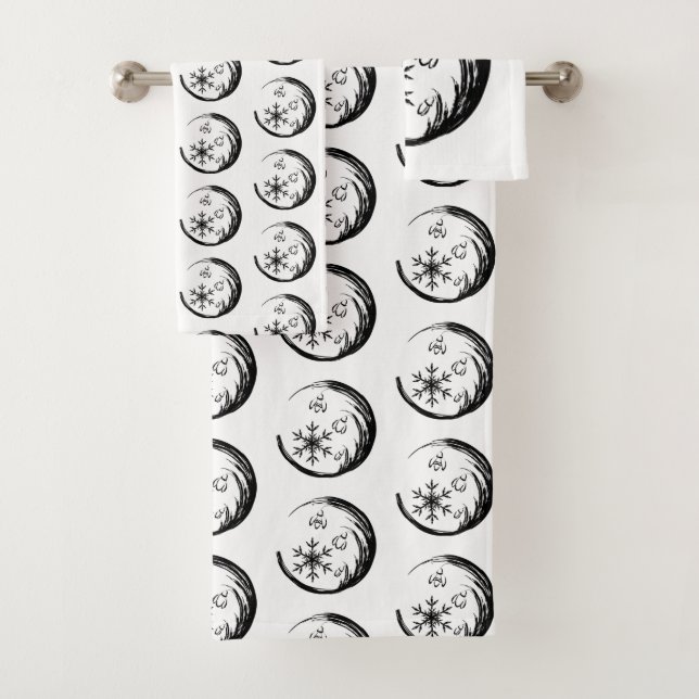 Conjunto De Toalhas Festa de inverno (Insitu)