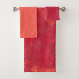 Conjunto De Toalhas Fiery Mirage