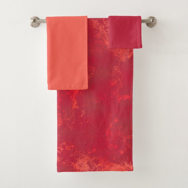 Conjunto De Toalhas Fiery Mirage (Insitu)