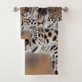 Conjunto De Toalhas Filhotes-leopardo