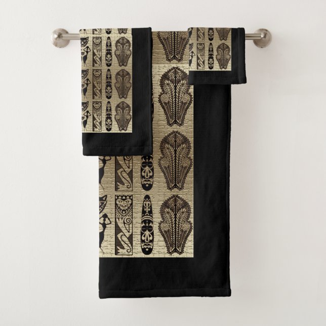 Conjunto De Toalhas “Fios Dourados da Tradição”: (Insitu)