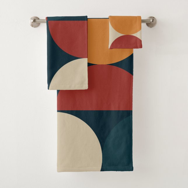 Conjunto De Toalhas Firefly de cobre moderno do século médio (Insitu)