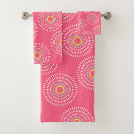 Conjunto De Toalhas Fireworks - Cereja japonesa