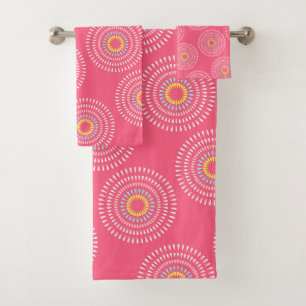 Conjunto De Toalhas Fireworks - Cereja japonesa