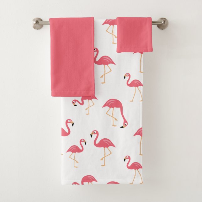 Conjunto De Toalhas Flamingo (Insitu)