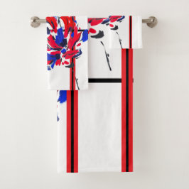 Conjunto De Toalhas Fleur éclatée
