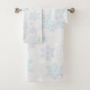 Conjunto De Toalhas Flocos de neve