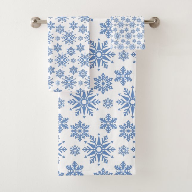 Conjunto De Toalhas Flocos de neve (Insitu)