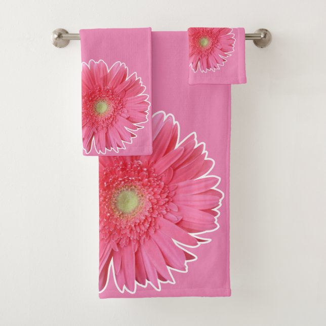 CONJUNTO DE TOALHAS FLOR  (Insitu)