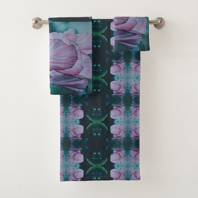 Conjunto De Toalhas Flor Bayville (Insitu)