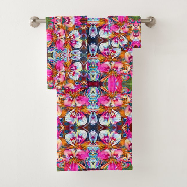 Conjunto De Toalhas Flor da estrela (Insitu)