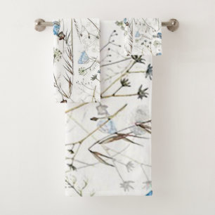 Conjunto De Toalhas "Flor Dandelion"