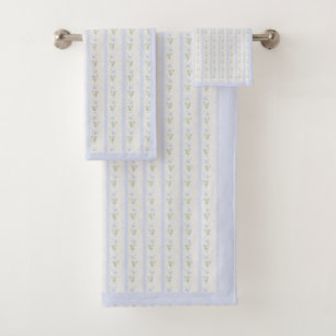 Conjunto De Toalhas Flor florescente Blue Romance