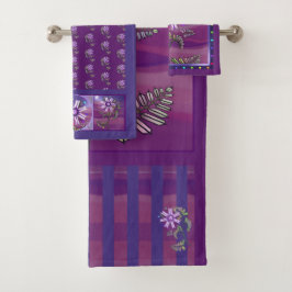 Conjunto De Toalhas Flor no deserto