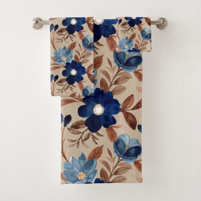 Conjunto De Toalhas Floral (Insitu)