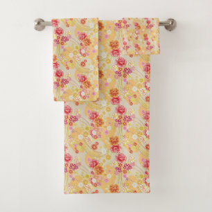Conjunto De Toalhas Floral