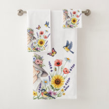 Floral Bath Towel, da vovó