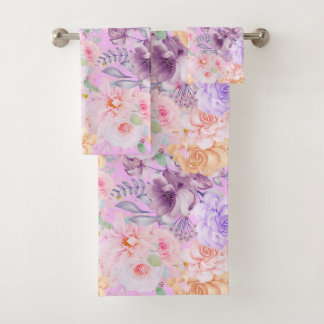 Conjunto De Toalhas Floral English Tea Garden Pastel Towel